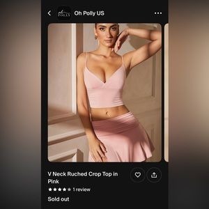 Oh Polly top & skort set size US 2 *BRAND NEW NEVER WORN TAGS STILL ON*